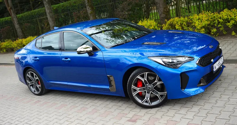 kia mazowieckie Kia Stinger cena 114899 przebieg: 72000, rok produkcji 2018 z Miastko